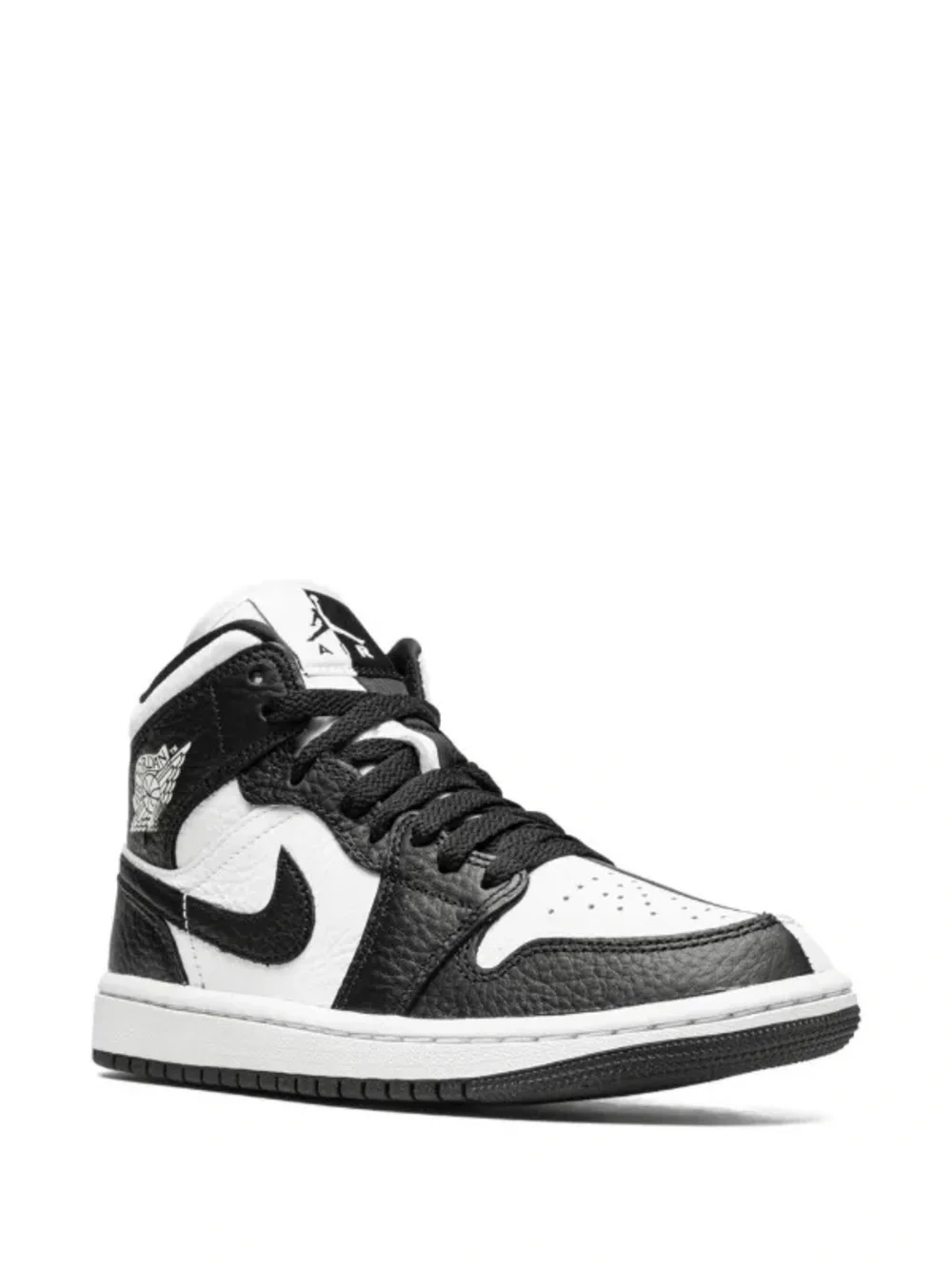 Nike Air Jordan 1 Mid “Black & White Split” Womens 8